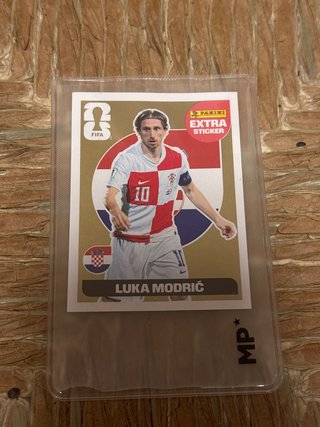 Panini FIFA Luka Modric Extra Sticker Oro