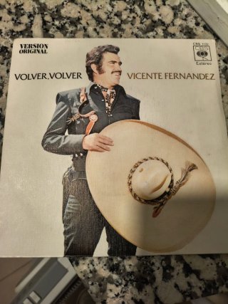 Vinilo Vicente Fernandez Volver Volver