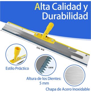 Kit nivelador Rodillo Púas Epoxi o cemento