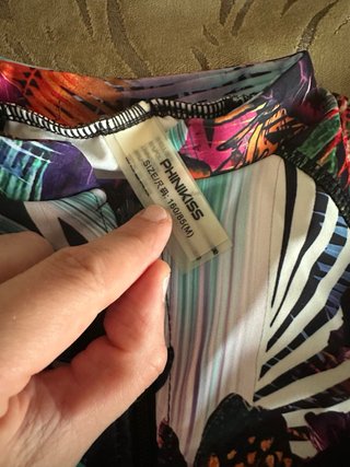 Bañador manga larga estampado tropical