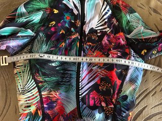 Bañador manga larga estampado tropical