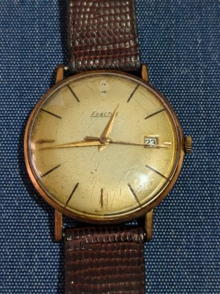 Reloj Suizo Vintage Exactus (Años 60)