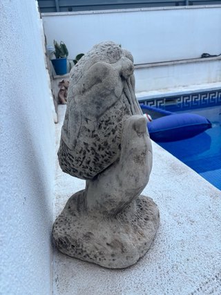 Escultura de piedra para jardín