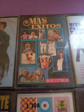 Lote 6 Cintas Cassette Música Variada