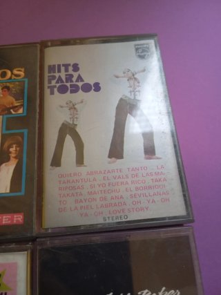 Lote 6 Cintas Cassette Música Variada