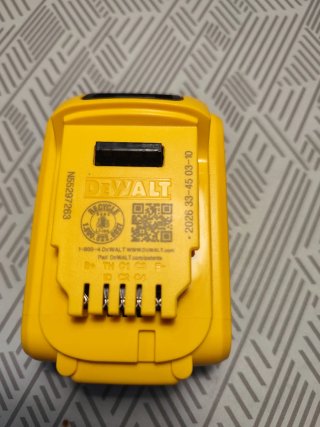 Batería Dewalt 18V XR 5.0Ah Li-Ion