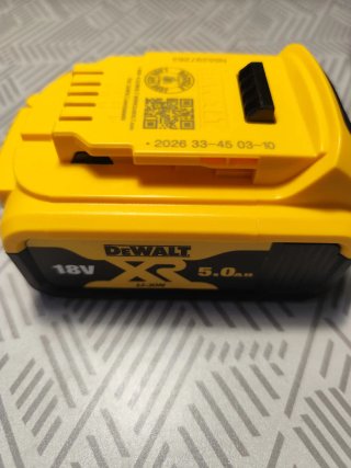 Batería Dewalt 18V XR 5.0Ah Li-Ion