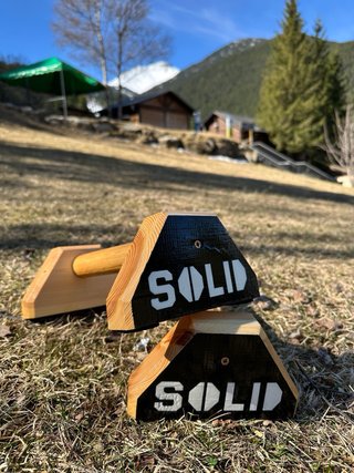 Paralelas Calistenia SOLID Madera