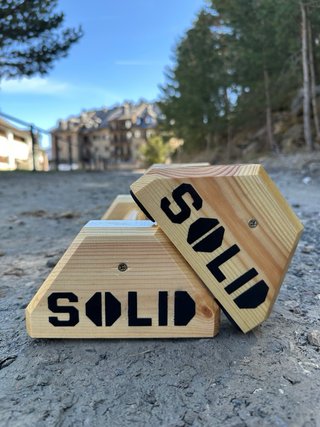Paralelas Calistenia SOLID Madera