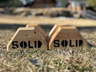 Paralelas Calistenia SOLID Madera