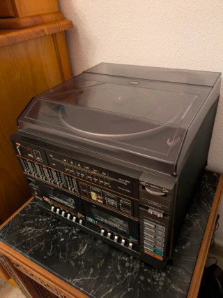 Minicadena Inves 100hf Cassette y Vinilos
