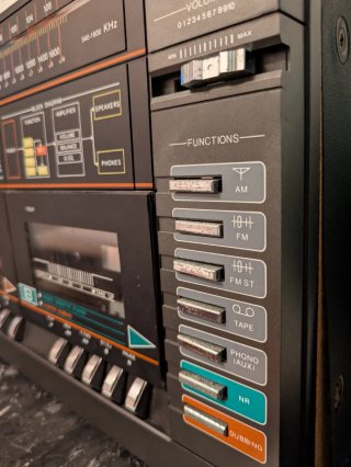 Minicadena Inves 100hf Cassette y Vinilos