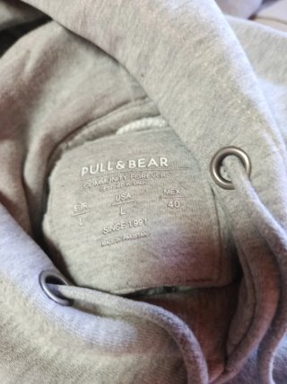 Sudadera Pull&Bear Gris