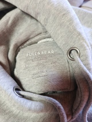 Sudadera Pull&Bear Gris