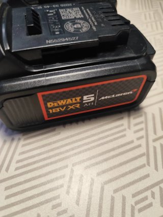 Batería Dewalt McLaren 18V 5Ah