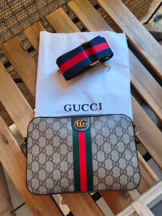 Bolso Gucci Marrón Multicolor