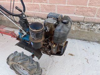 Mula mecánica con carro