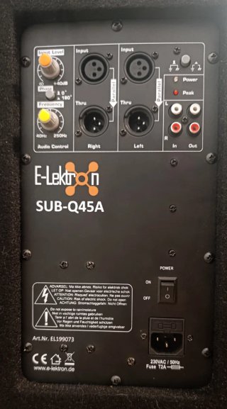 Subwoofer Activo 18 Pulgadas