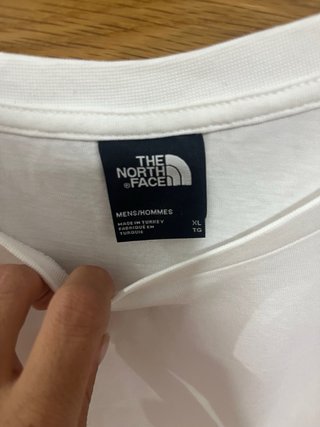 Camiseta The North Face Blanca Talla XL