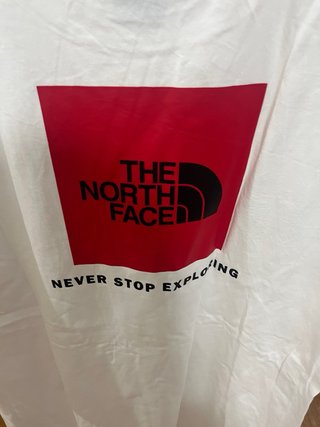 Camiseta The North Face Blanca Talla XL