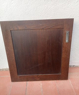 3 Puertas de madera con marco 70x68