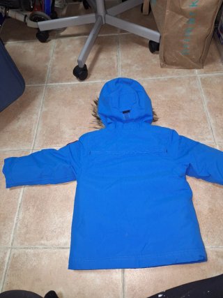 Chaqueta Quechua niño nieve azul