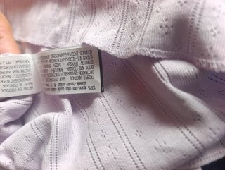 Top tirantes lencero Zara lavanda Talla L