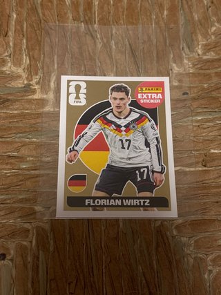 Panini Extra Sticker Florian Wirtz Oro