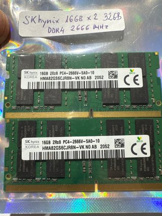 2x SK hynix 16GB DDR4 2666MHz SODIMM