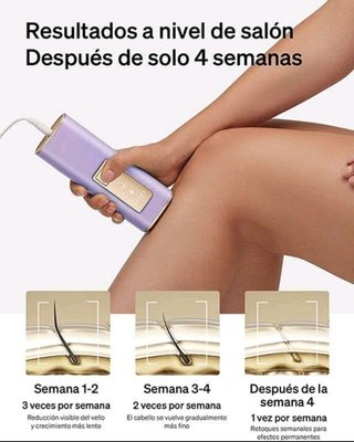 Depiladora Luz Pulsada IPL Portátil