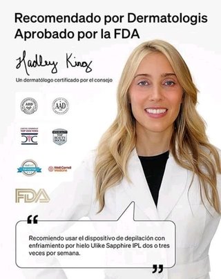 Depiladora Luz Pulsada IPL Portátil