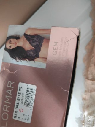 Regiseno Bralette Pizzo Beige 3B