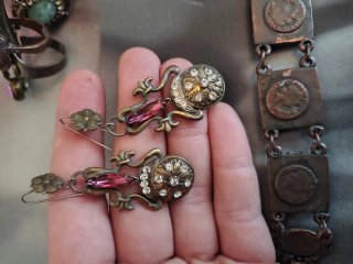 Set gioielli stile neo vittoriano vintage boho
