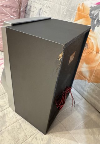 Altavoces Philips Plata y Negro