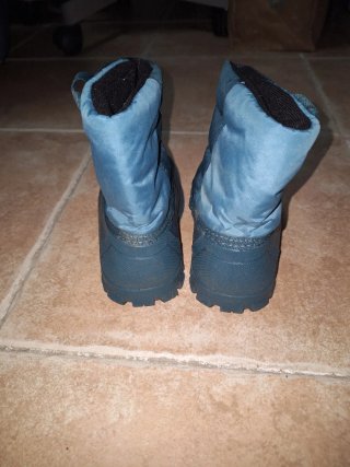 Botas de nieve para niño azul