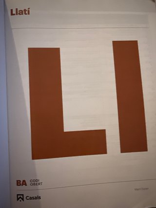Llatí, bachillerato