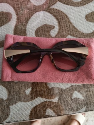 Gafas de sol hexagonales