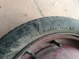 15"Rueda galleta temporal Peugeot 306 Michelin