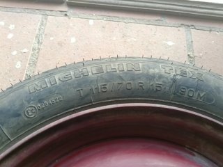 15"Rueda galleta temporal Peugeot 306 Michelin
