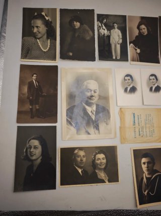 Lotto 17 Foto Epoca Anni 30 40 Ritratti