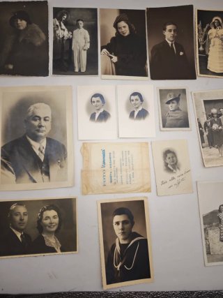 Lotto 17 Foto Epoca Anni 30 40 Ritratti