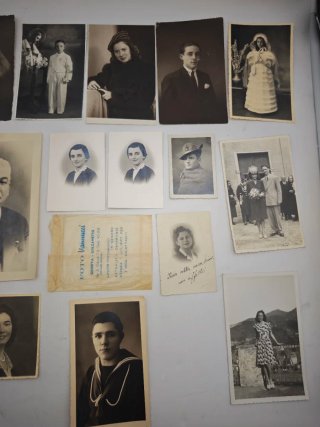 Lotto 17 Foto Epoca Anni 30 40 Ritratti