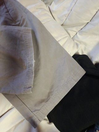 Pantalón cargo gris hombre
