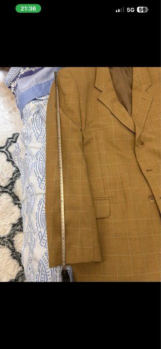 Blazer de lana para hombre