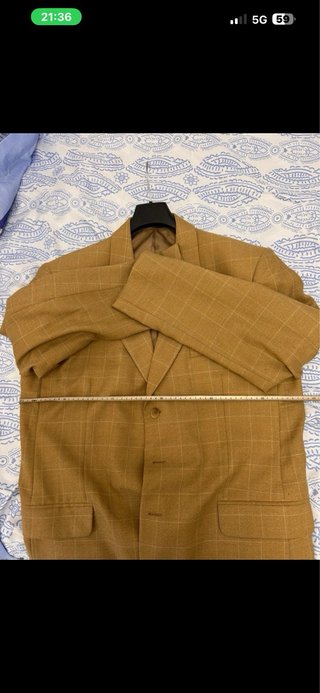 Blazer de lana para hombre