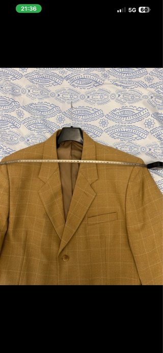 Blazer de lana para hombre