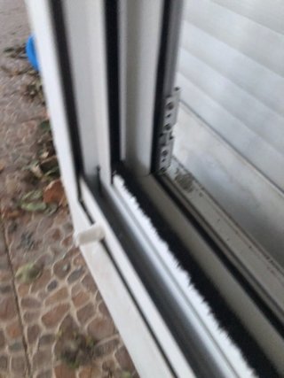 Puerta doble de aluminio