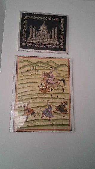 Pintura India  Escena