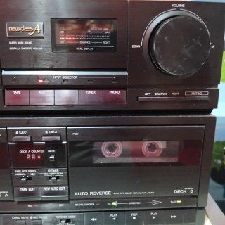 Amplificador y Cassette Technics SU-X930 LEER