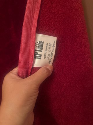 Frazada Roja Suave